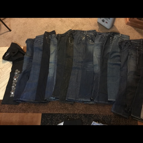 Denim - Ladies jeans different styles and brands